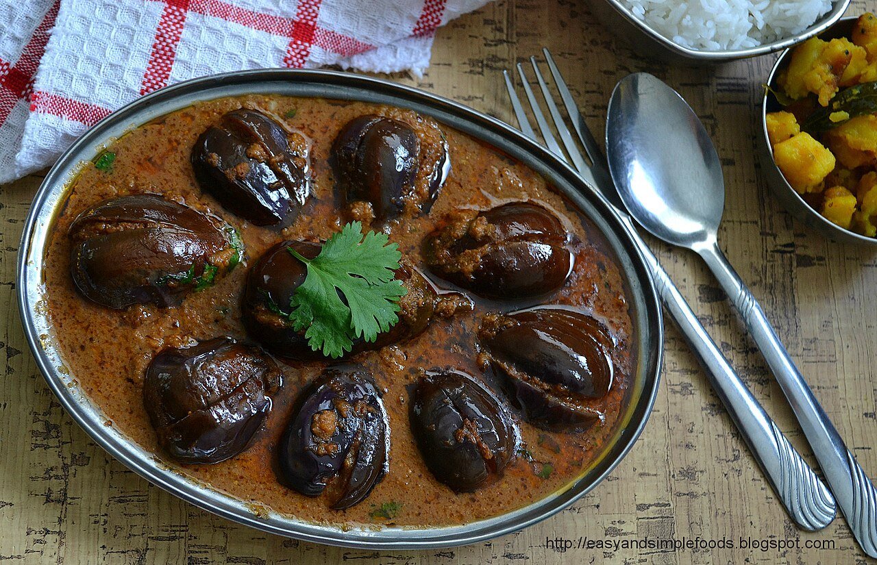 Berenjenas rellenas de carne gratinadas