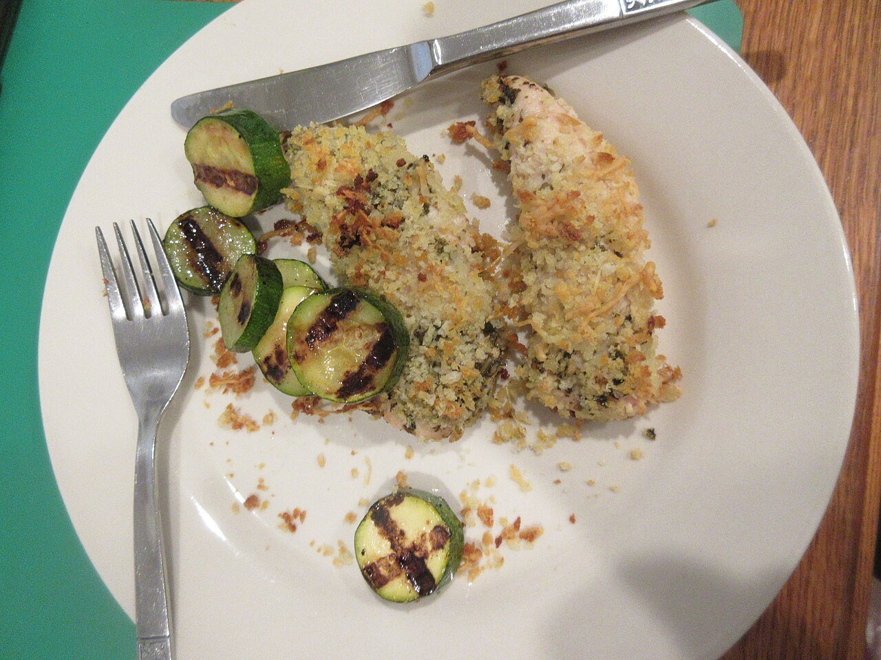 Filetes de pechuga de pollo a la plancha con limón